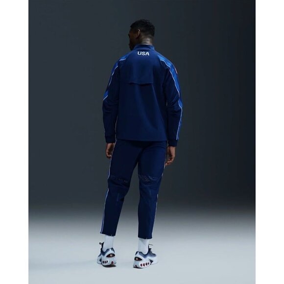 Nike Paris 2024 Team Issued USA Olympic Pants Sizes Men Blue White - Picture 4 of 12